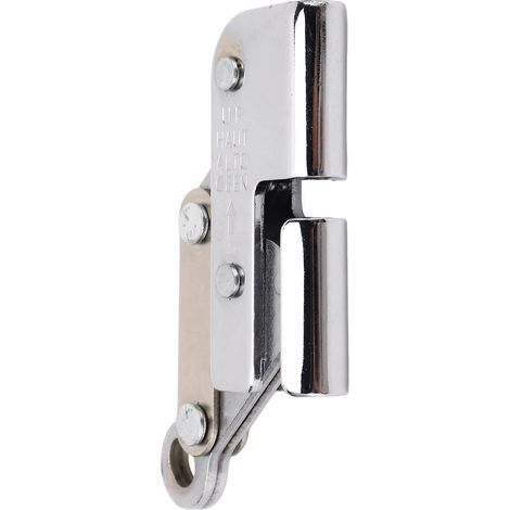 Attache de corde antichute, attache de corde autobloquante, ascendeur en acier à haute résistance pour l'escalade, l'alpinisme et les alpinistes (8mm) (1/5)