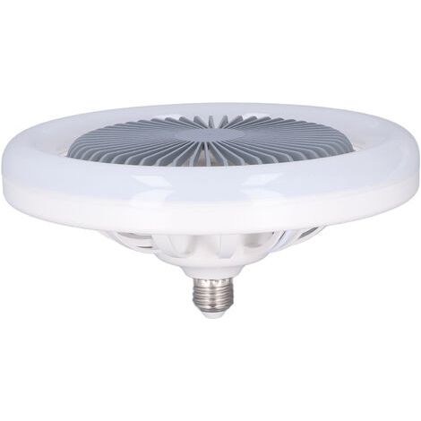 RHG Lampe de ventilateur de plafond petite E27 30W lampe de ventilateur LED réglable silencieuse pour chambre d'enfant chambre 85265V (1/5)
