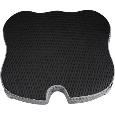 Coussin Siège Voiture - Rehausseur Coccyx - Pour Soulagement Douleur Coccyx et Sciatique - Noir - 1 Pièce (1/3)
