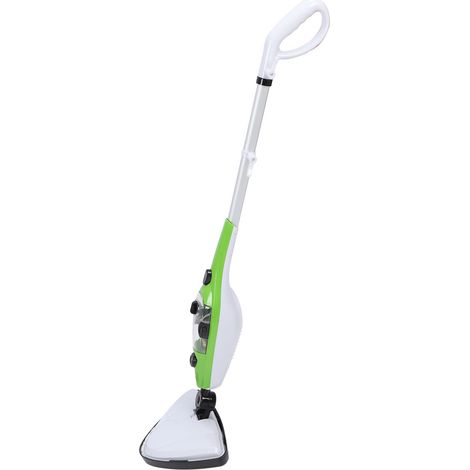 Balai vapeur avec réservoir d'eau de 350 ml, serpillère vapeur haute température multi-usages pour canapé, fenêtre, cuisine, salle de bain, prise UE 220-240 V (1/5)