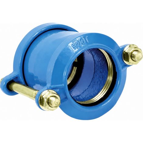 Giunto autobloccante per tubi PE e PVC D.90 mm