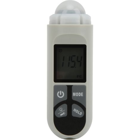 Weitbereichs-Luxmeter, hohe Präzision, hintergrundbeleuchtetes LCD-Display, gut ablesbar, robust, vielseitig (1/5)