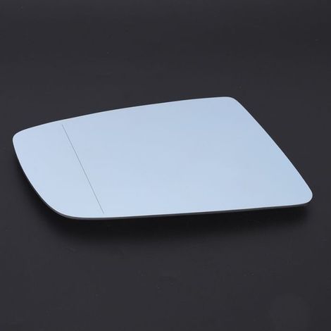 Shipenophy lentille de rétroviseur Verre de rétroviseur chauffant côté conducteur droit, adapté aux séries 5 E60 auto caravane (1/5)