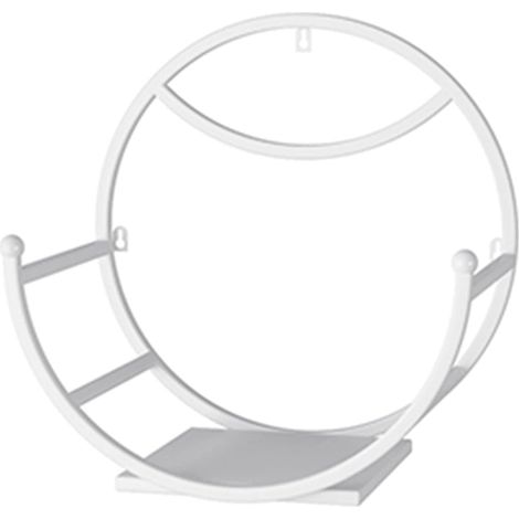 Jardinières Murales pour Plantes D'intérieur Porte-Plantes Mural de Conception Moderne, Support de Plante D'étagère de Salon de Restaurant, Cadre Décoratif Mural White 25cm White 25cm