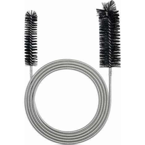 1PC Noir(2M)-Brosse de nettoyage flexible pour tube d'alimentation - Outil de nettoyage de tuyau (1/4)