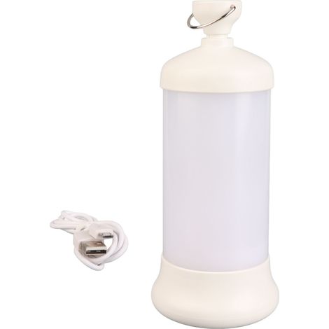 Lanterne De Camping Led - Rechargeable Usb - Rétractable - Fond Antidérapant Avec Aimant - Pour Extérieur Urgence Pannes Électriques - 5 V - 1 Pièce (1/5)