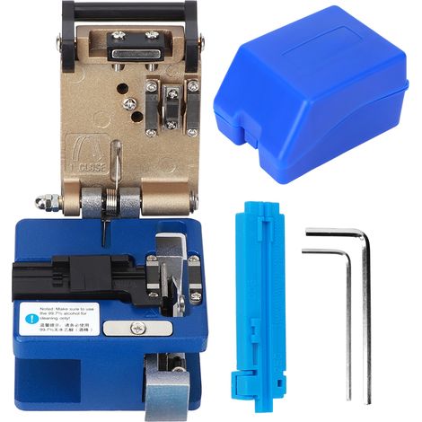 Coupe-fibre optique FC-6S, dénudeur automatique à lame rétractable, découpe de précision pour épissure à froid (1/5)