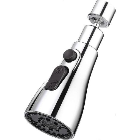 Douchette de robinet d'évier de cuisine - Bec pivotant à 360° (1/3)
