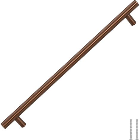 Cabinet Handles 5 pcs Bronze 320 mm Stainless Steel vidaXL
