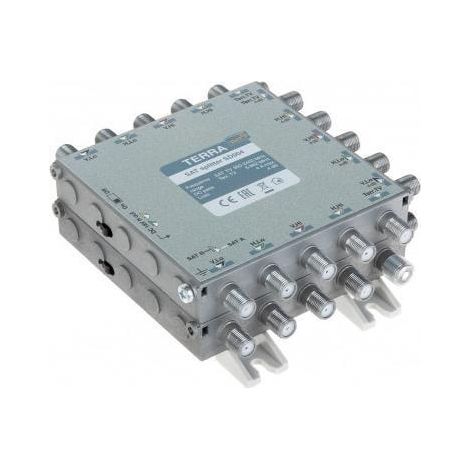 DIVISORE SPLITTER MONTANTE TV / SATELLITARE IN ALLUMINIO 9 INGRESSI 18 USCITE