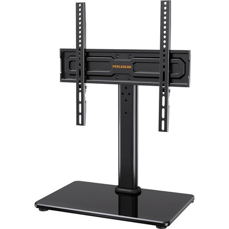 TV Standfuß schwenkbar für 24-60 Zoll Fernseher bis 45kg, höhenverstellbar (1/5)