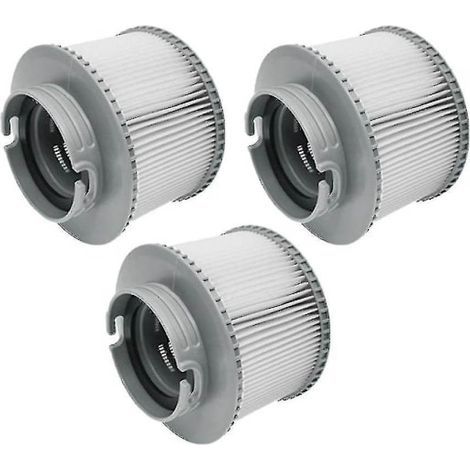 Set of 3 filters for Mspa spas, compatible with Mspa models Fd2089, K808, Mdp66, and Camaro. Cartridges for spas and hot tubs. - AquaForge (1/5)