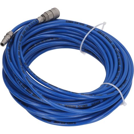 Hochdruck-Pneumatikschlauch 1/4 NPT, blauer PU-Schlauch, 5 mm Innendurchmesser, 8 mm Außendurchmesser, 20 m Länge, flexibler Schlauch für Luftkompressoren, pneumatische Verschraubung (1/5)