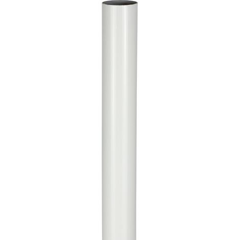 TIMCO Wardrobe Rail Round White - 25 x 1219