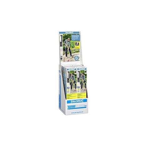 Espositore di 8 diserbanti elettrici Gloria. -pl- Xgl173 Thermoflamm Bio Electro X 8- D3e Inclusa: 8 x 0,42€