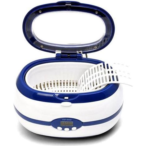 Nettoyeur à Ultra-Sons 600ML Bleu (1/4)