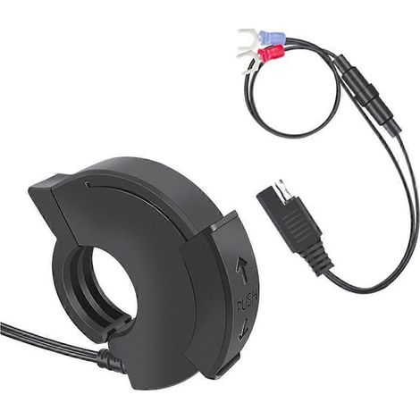 Chargeur rapide USB pour moto PD QC3.0, compatible avec les guidons de moto, prise d'interface Type-C, avec interrupteur, 12-24 V (1/5)