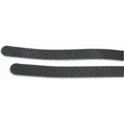 Nastro Antiscivolo Autoadesivo Nero per Scale Larghezza 50 mm Rotolo 18 mt