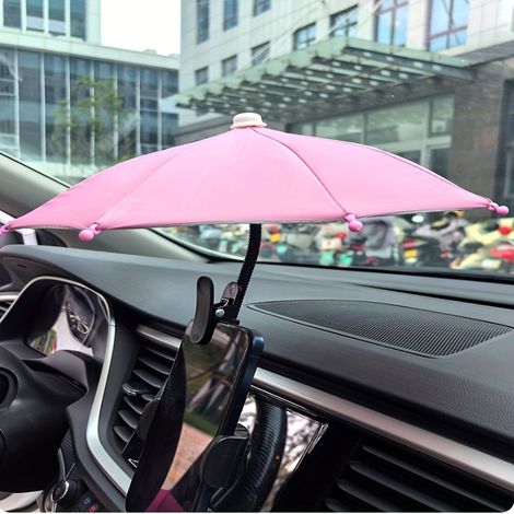 Protégez votre téléphone des reflets du soleil et de la pluie fine tout en l'utilisant en extérieur grâce à ce mini pare-soleil flexible. Sans alimentation, il est idéal pour la photographie, la rando (1/5)