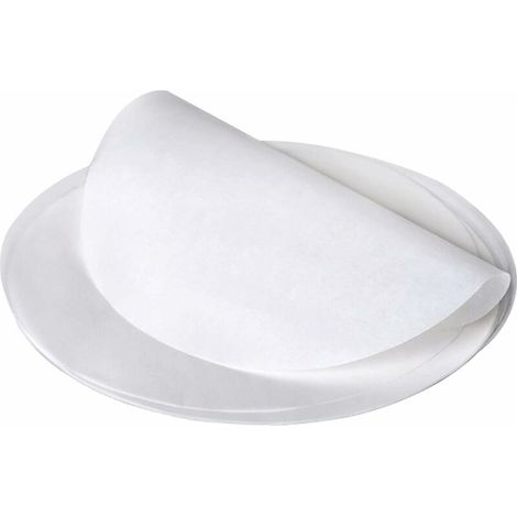 100 Feuilles Papier Antiadhésif Diamètre 20cm Papier de Cuisson Rond, pour hamburgers,ustensile de barbecue, Friteuse à air, Cuiseurs Vapeur (1/5)