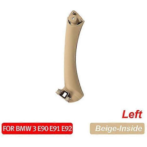 Poignée de porte intérieure gauche pour BMW E90 E91 (berline) Beige (1/5)