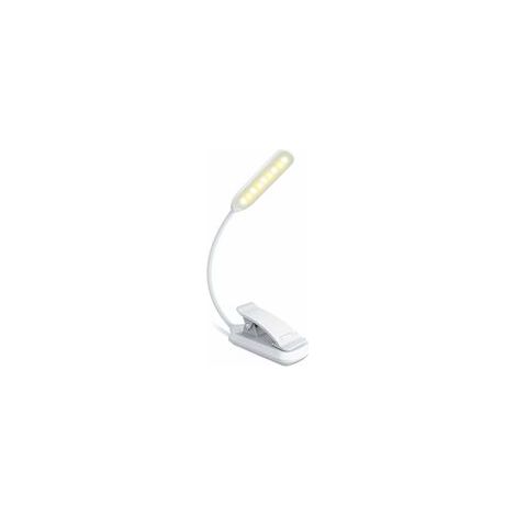 9 LED Lampe de Lecture, Rechargeable Liseuse Lampe en 3 Mode Luminosité (Blanc Froid/Jaune Chaud), Gradation Progressive Liseuse pour Livre au Lit, Pince Lampe Livre pour Lecture Nocturne Voyages (1/5)