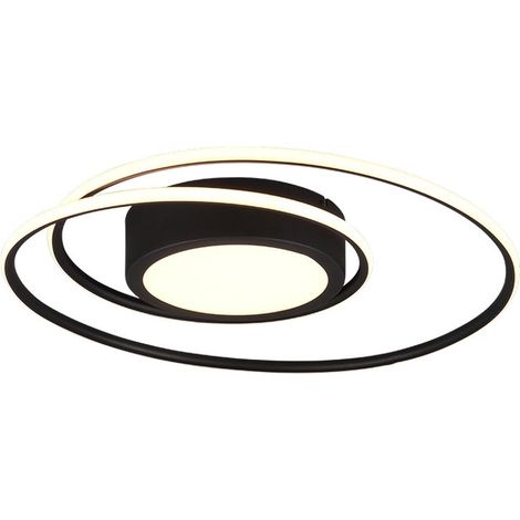 Plafoniera Trio YAVA LED 56W 60cm CCT IP20 nero/bianco (1/5)
