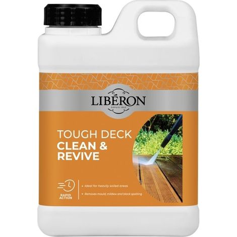 Liberon Tough Decking Cleaner and Reviver - 2 Litre