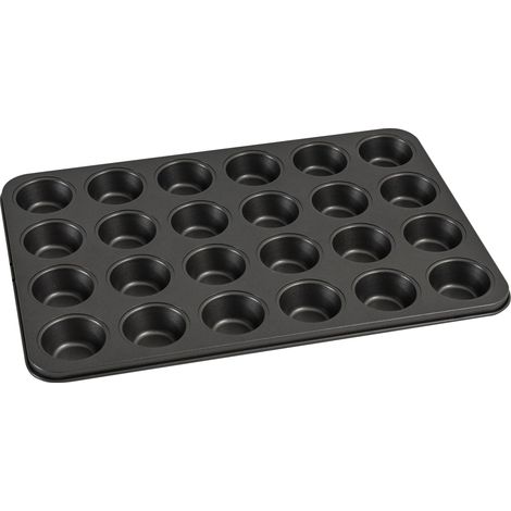 Moule à gâteau citrouille en fonte d'aluminium à 6 cavités, noir (1/5)