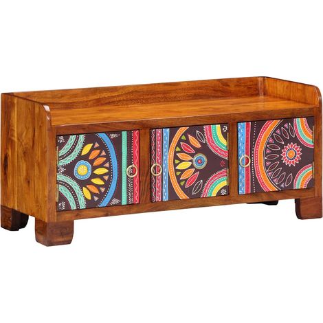 Armario para Zapatos con puerta Multicolor 90 x 35 x 40 cm vidaXL (1/5)