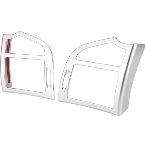 Cache d'aération latérale compatible avec Mercedes-Benz Classe S W221 (2008–2013), chrome nacré (1/5)