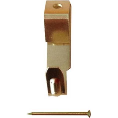 15 x GANCIO P/QUADRO X N. 1 ACC OTTON C/SPILLO 10 PZ