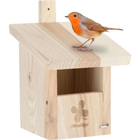 Nesting Box Natural Wood (1/5)