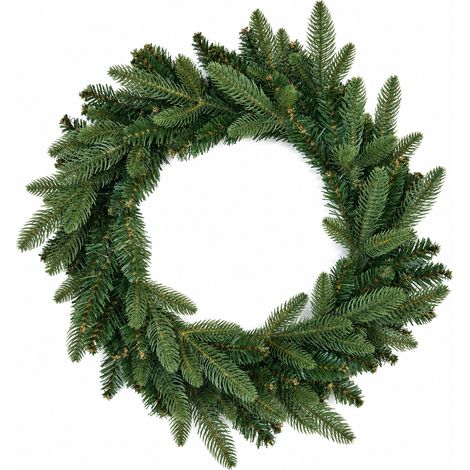 Couronne de Noël artificielle Ø 60 cm - Épicéa Commun - Little Grove (1/3)