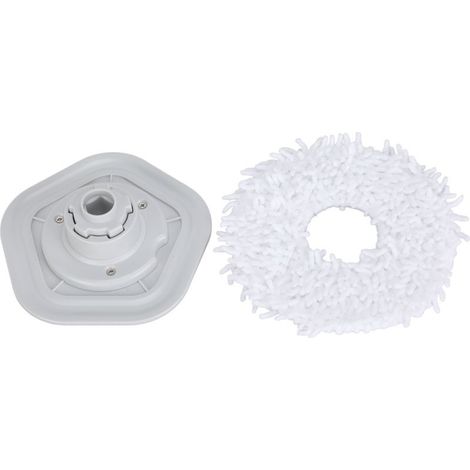 Vacuum Cleaner Rag Accessories Replacement Spare Part Cleaning Mop Rag with ABS Rotating Tray for Dreame W10 Pro (1/5)