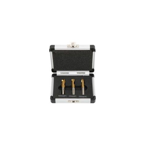 3Pcs Foret à Dépointer, 6.5mm/8mm/10mm Foret Coupeur de Soudage par Points Ensemble Fraises à Dépointer pour Enlever les Joints de Soudure en Tôle (1/3)