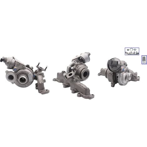 Turbocompresseur, suralimentation TMI PA7922902 VW 03L253016M 03L253016MX