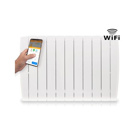 Emisor Cerámico WiFi Direct de Bajo Consumo OPTIMA1500 WIFI (1500W) - Sin Smartbox - Programable - ALEXA y GOOGLE (1/5)