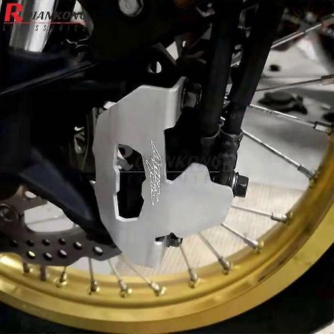 Für HONDA CRF1000L Africa Twin CRF 1000 L 2016 2017 2018 2019 2020 2022 Motorrad Vorderradbremssattel-Abdeckung Schutz --silber