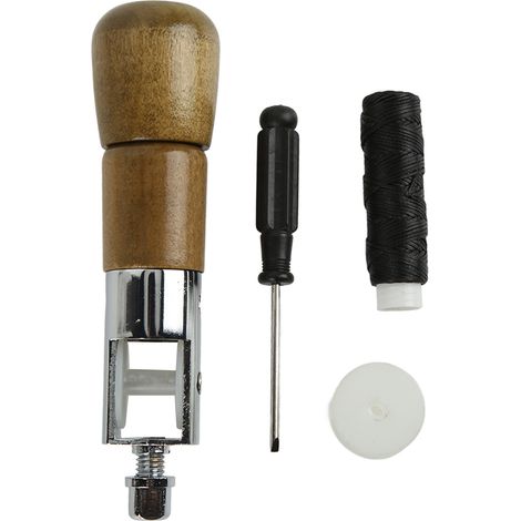 Poinçon à Main pour Cuir, Kit de Maroquinerie DIY avec Aiguilles