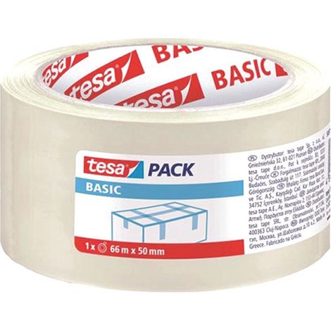 Nastro imballo ppl trasparente - mt.66 x mm.50h.