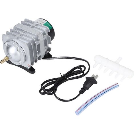 Pompe à air magnétique DC avec compresseur d'oxygène pour aquarium, aérateur silencieux, diffuseur de bulles pour réservoir à poissons (1/5)