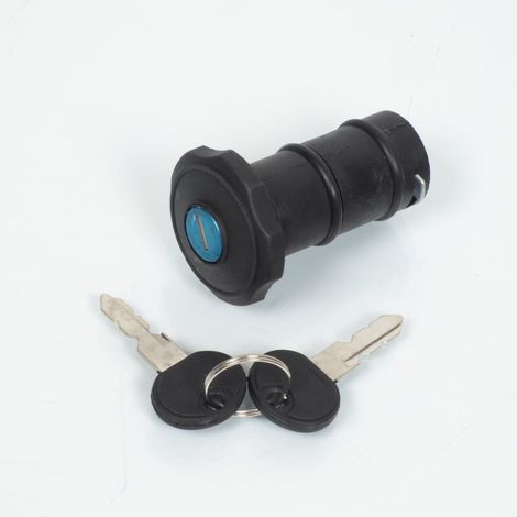Bouchon de réservoir d'essence à clé RSM pour mobylette Peugeot (1/3)