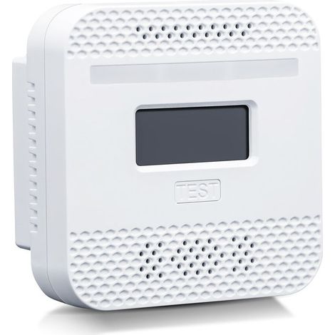 Kohlenmonoxidmelder, tragbarer Kohlenmonoxidmelder mit LCD-Digitalanzeige für Zuhause und unterwegs, Kohlenmonoxidalarm, CO-Melder-Alarm für Zuhause (1/5)