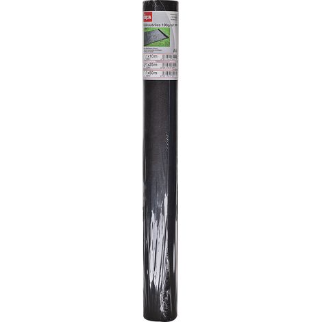 Unkrautvlies Garten Mulchfolie Bodengewebe 1x25 m 100g-m² wasser-luftdurchlässig (1/3)