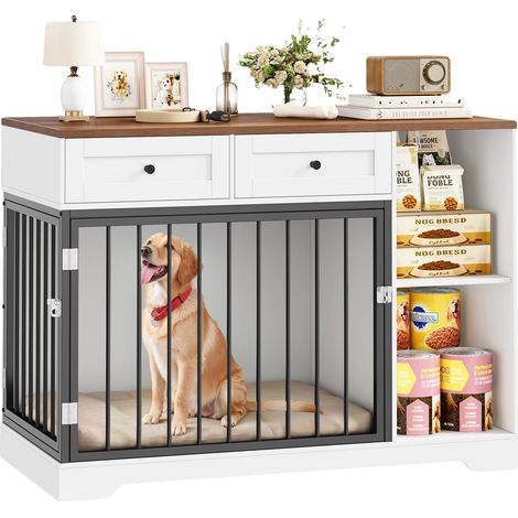 Jaula para perros, diseño espacioso, uso multifuncional. (1/2)