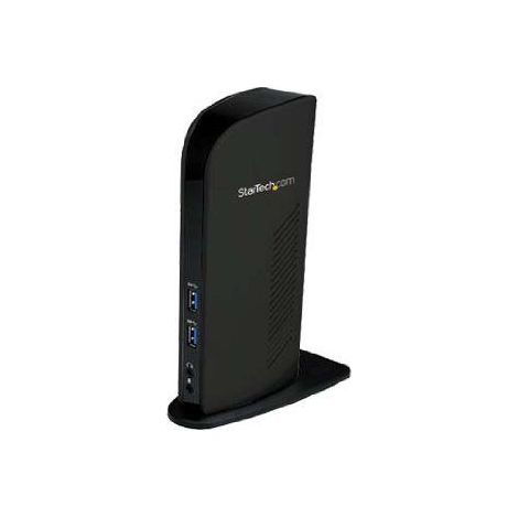 StarTech.com Docking station Universale USB 3.0 per laptop DVI HDMI - Dual-Monitor con Ethernet audio (1/5)