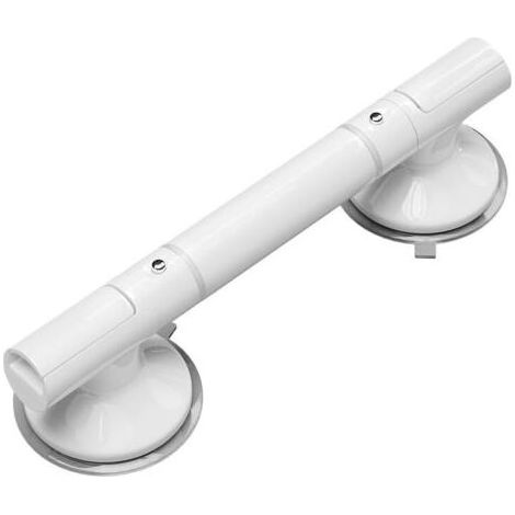 Barre d'Appui WC, Ventouse de Poignée Douche Sécurité, Antidérapant avec Lumière Fluorescente, Sans Perçage, Maintien pour Douche et Bain Baignoire Main Courante Âgées/Handicapées/Enfants (1/5)
