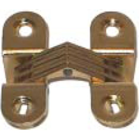 MOBILIA MASIDEF - 2 CERNIERA INVISIBILEACCIAIO BRUNITO 25X100MM