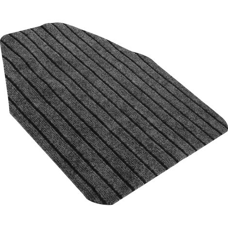 Protection d'urinoir pour hommes, tapis anti-éclaboussures, facile à installer, en fibre TPR et (1/5)